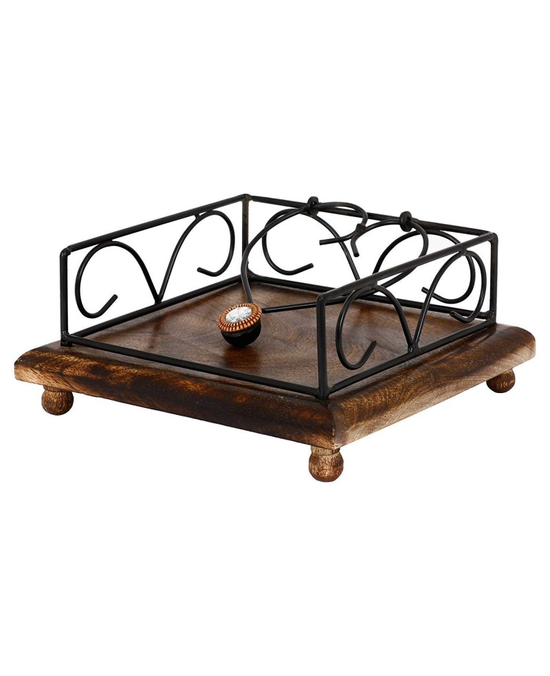 Wood Paper Napkin Holder Wood Paper Napkin Holder