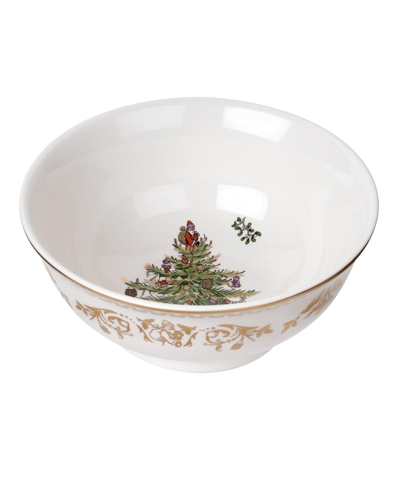 Tree Gold Rice Bowl