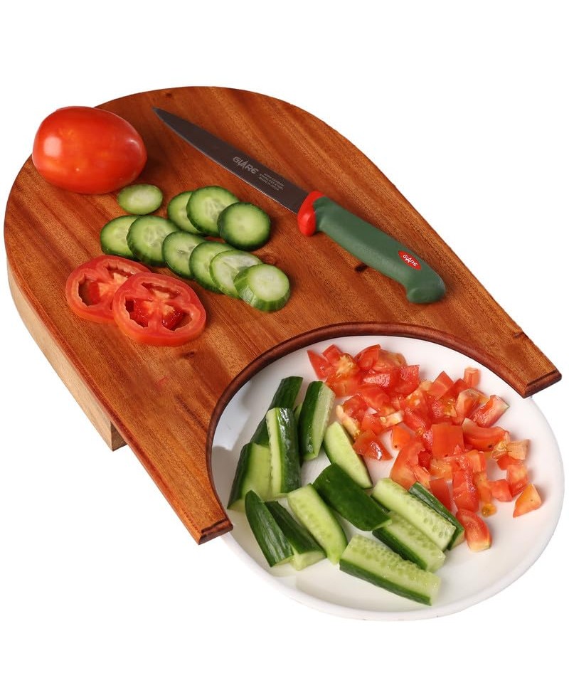 Curved Wooden Chopping Board